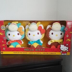 Hello Kitty 2026 Horse Plushies